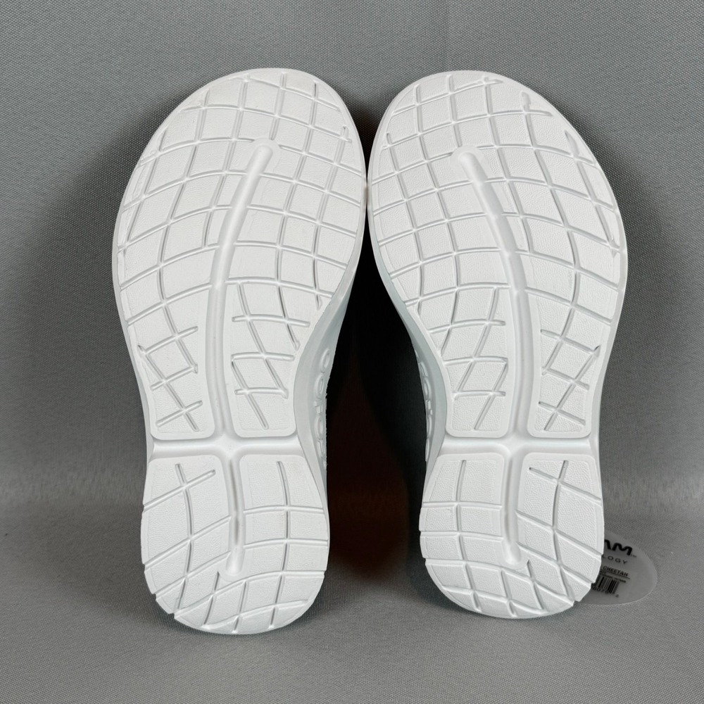 Oofos OOmg Eezee Recovery Sneakers Womens 5 Cheetah Slip-On Light Shoes New NIB - Picture 8 of 8